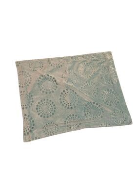 Teal Pillow Sham Case Patterned